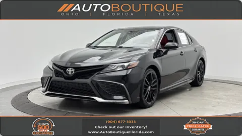 Black 2021 Toyota Camry XSE for sale in Jacksonville, FL