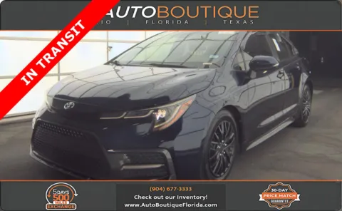 Blue 2020 Toyota Corolla SE for sale in Jacksonville, FL