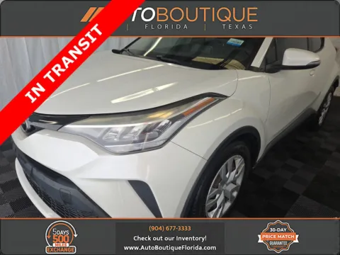 White 2021 Toyota C-HR LE for sale in Jacksonville, FL