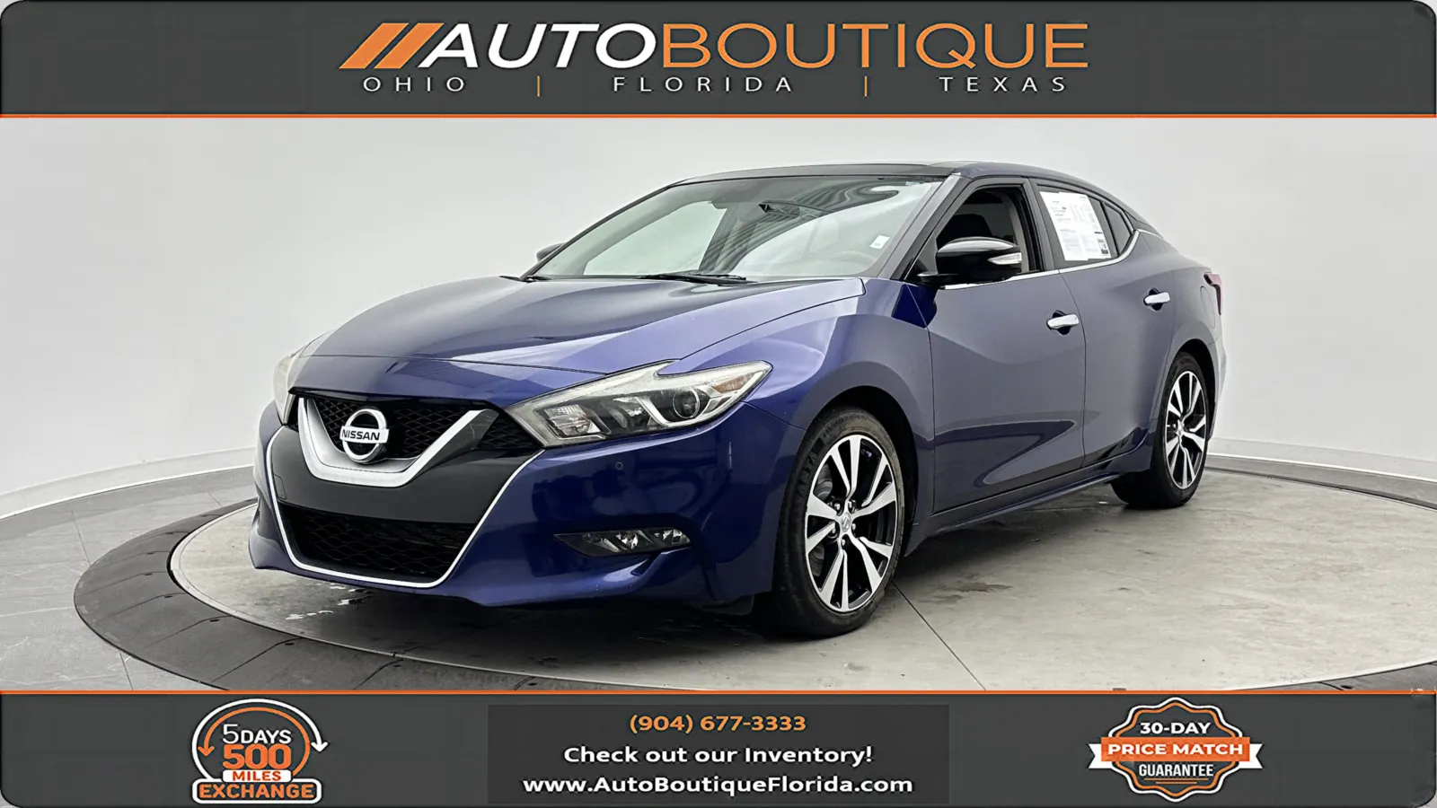 2016 Nissan Maxima Platinum's photo