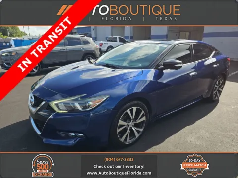 Blue 2016 Nissan Maxima 3.5 Platinum for sale in Jacksonville, FL