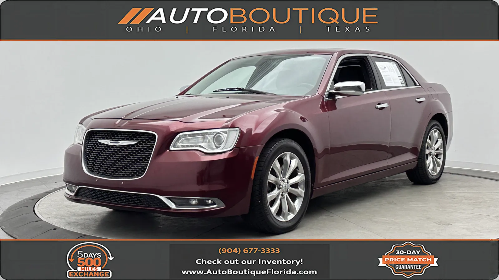 2016 Chrysler 300 C for sale in Jacksonville, FL