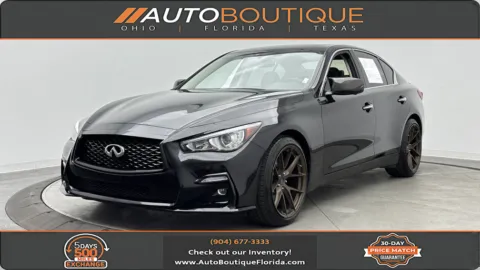 Black 2021 INFINITI Q50 3.0t LUXE for sale in Jacksonville, FL
