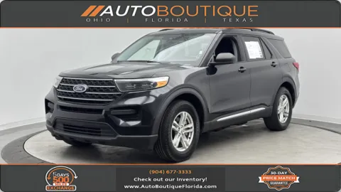 Black 2022 Ford Explorer XLT for sale in Jacksonville, FL