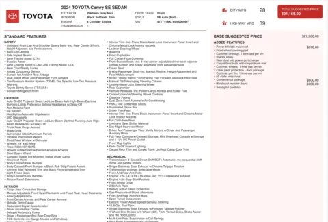 Photos of 2024 Toyota Camry SE for sale in Jacksonville, FL at Auto Boutique Florida