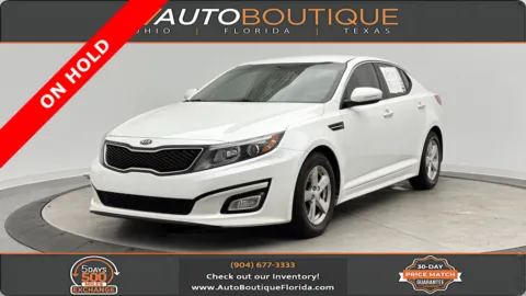 White 2015 Kia Optima LX for sale in Jacksonville, FL