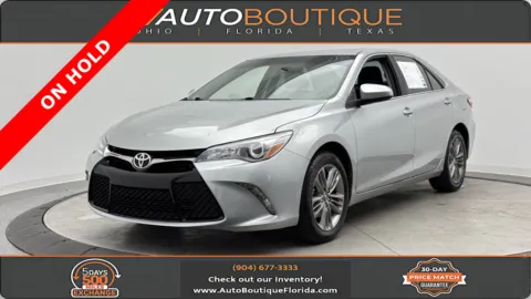 Black 2017 Toyota Camry SE for sale in Jacksonville, FL