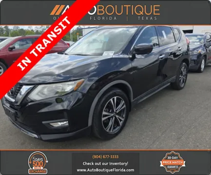 Black 2020 Nissan Rogue SV for sale in Jacksonville, FL