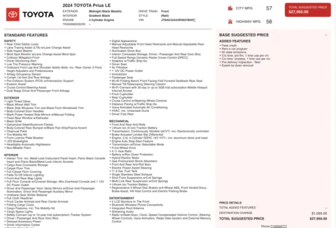 More photos of 2024 Toyota Prius LE at Auto Boutique Florida, FL