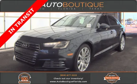 Blue 2017 Audi A4 ultra Premium for sale in Jacksonville, FL