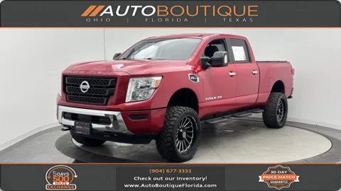 Red 2021 Nissan Titan XD SV for sale in Jacksonville, FL