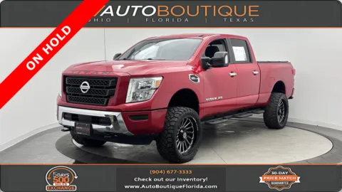 Red 2021 Nissan Titan XD SV for sale in Jacksonville, FL
