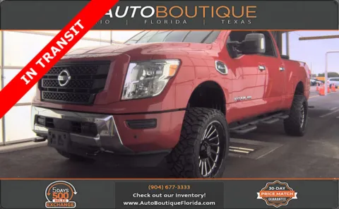 Red 2021 Nissan Titan XD SV for sale in Jacksonville, FL