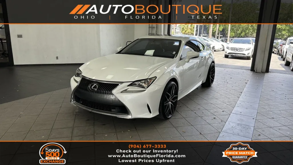 White 2015 Lexus RC 350 for sale in Jacksonville, FL