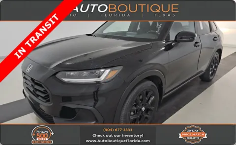 Black 2023 Honda HR-V Sport for sale in Jacksonville, FL