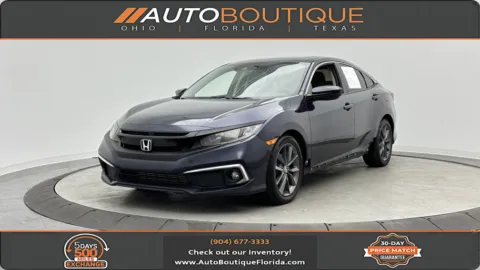 Blue 2020 Honda Civic Sedan EX for sale in Jacksonville, FL