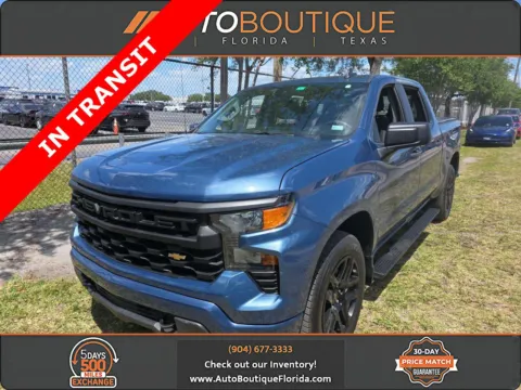 Blue 2024 Chevrolet Silverado 1500 Custom for sale in Jacksonville, FL