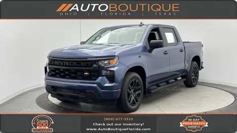 Blue 2024 Chevrolet Silverado 1500 Custom for sale in Jacksonville, FL