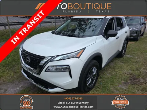 White 2023 Nissan Rogue S for sale in Jacksonville, FL