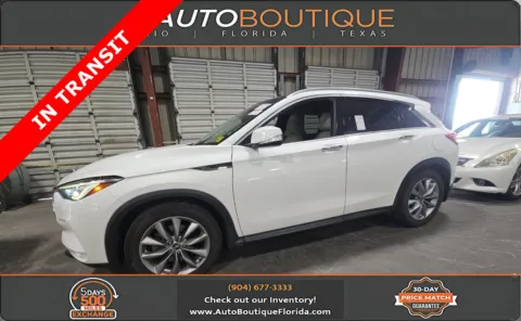 White 2019 INFINITI QX50 LUXE for sale in Jacksonville, FL