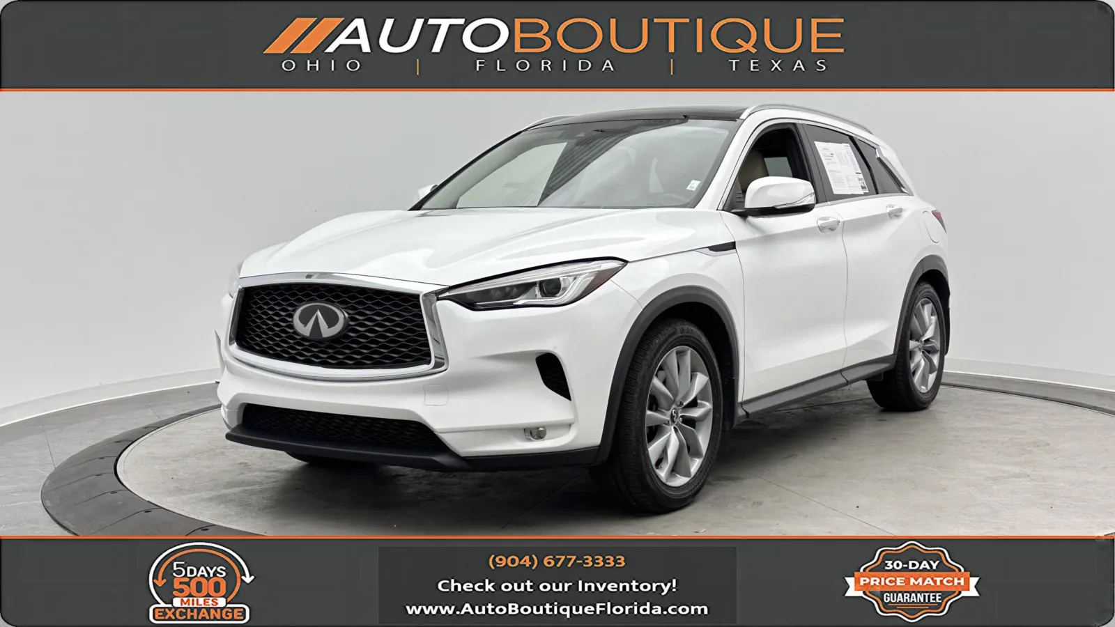 2019 INFINITI QX50 LUXE for sale in Jacksonville, FL