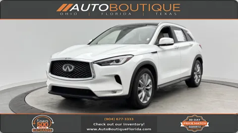 White 2019 INFINITI QX50 LUXE for sale in Jacksonville, FL