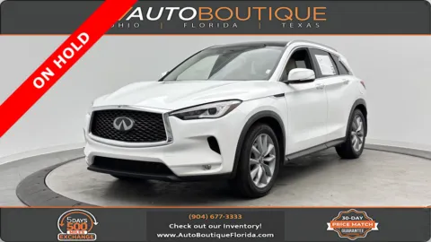 White 2019 INFINITI QX50 LUXE for sale in Jacksonville, FL