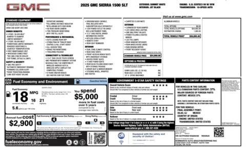 Photos of 2025 GMC Sierra 1500 SLT for sale in Jacksonville, FL at Auto Boutique Florida