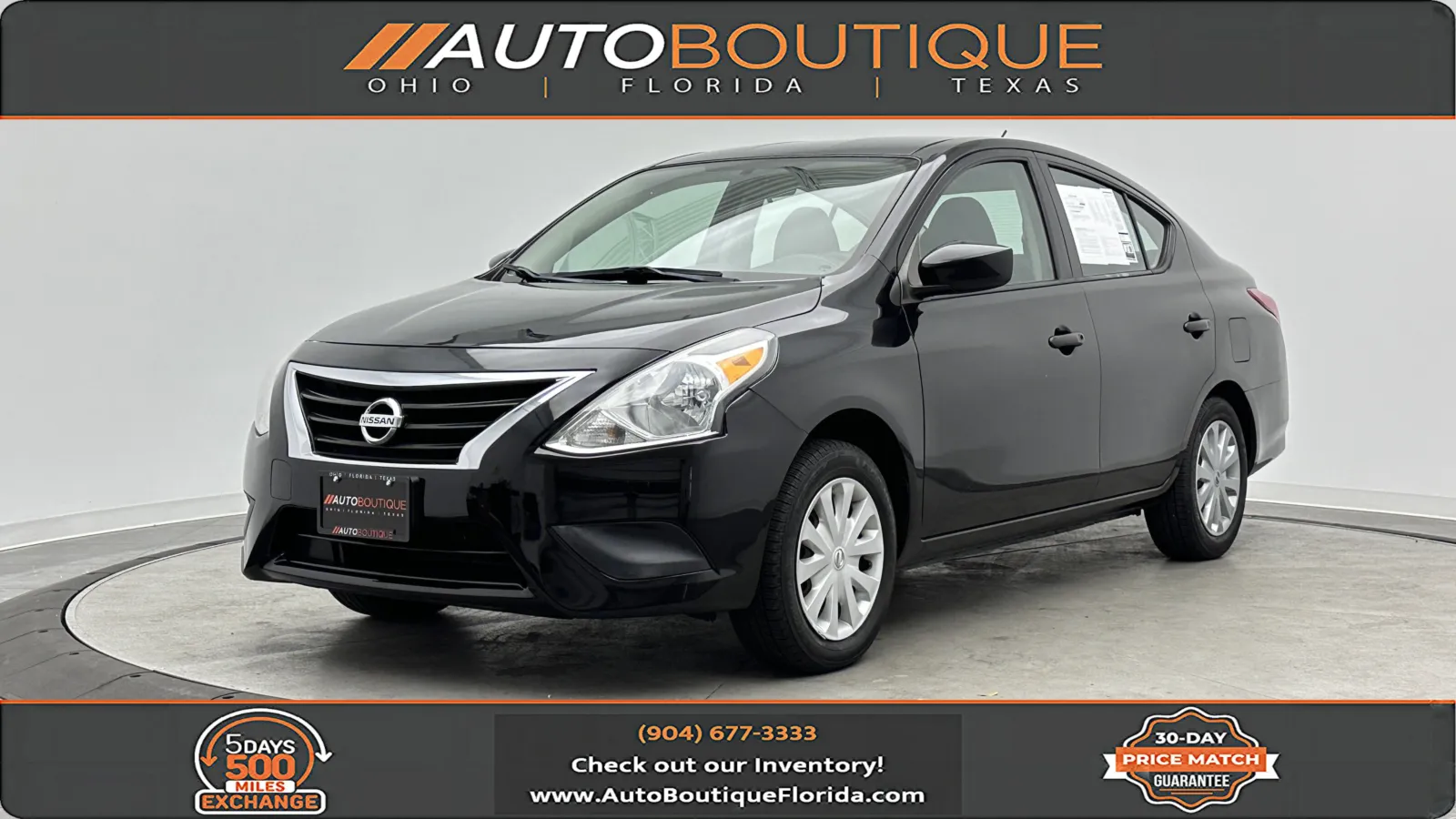 2019 Nissan Versa Sedan S