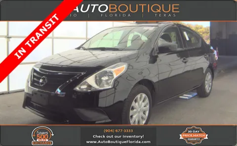 Black 2019 Nissan Versa Sedan S for sale in Jacksonville, FL