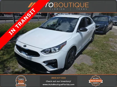 White 2021 Kia Forte GT-Line for sale in Jacksonville, FL