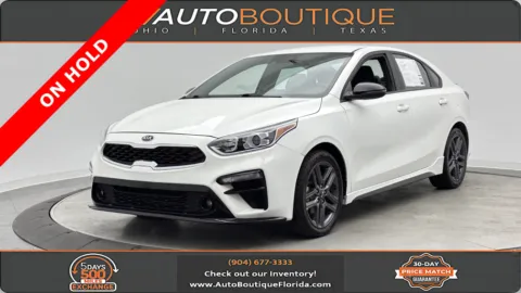 White 2021 Kia Forte GT-Line for sale in Jacksonville, FL