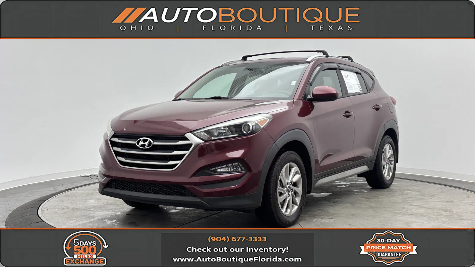 Red 2017 Hyundai Tucson SE for sale in Jacksonville, FL