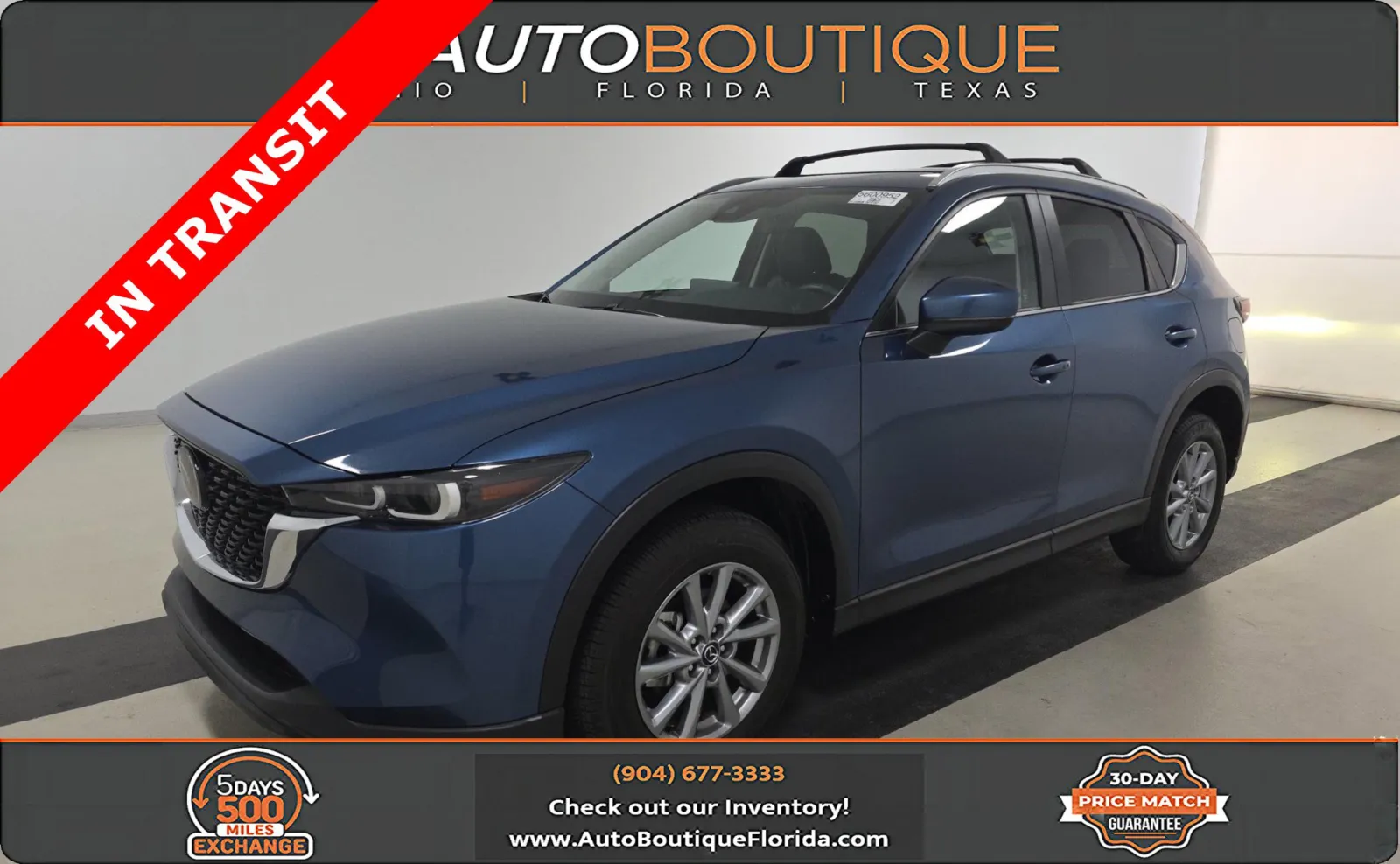 Blue 2023 Mazda CX-5 2.5 S Select Package for sale in Jacksonville, FL