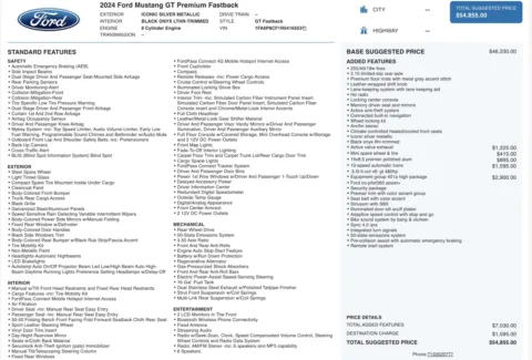 More photos of 2024 Ford Mustang GT Premium at Auto Boutique Florida, FL