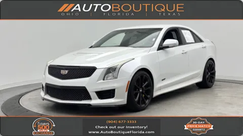 White 2017 Cadillac ATS-V Sedan for sale in Jacksonville, FL
