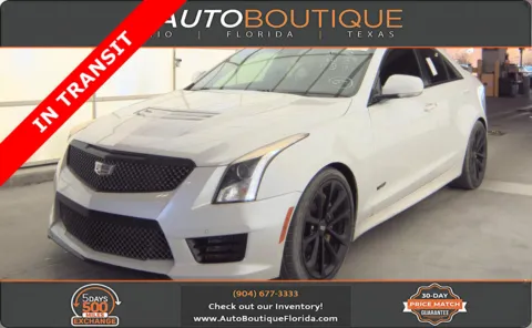 White 2017 Cadillac ATS-V Sedan for sale in Jacksonville, FL