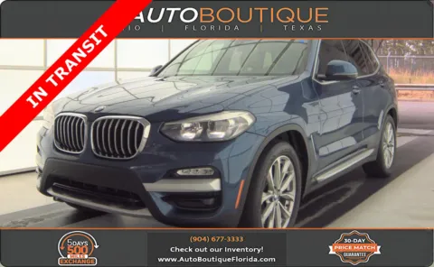 Blue 2019 BMW X3 sDrive30i for sale in Jacksonville, FL