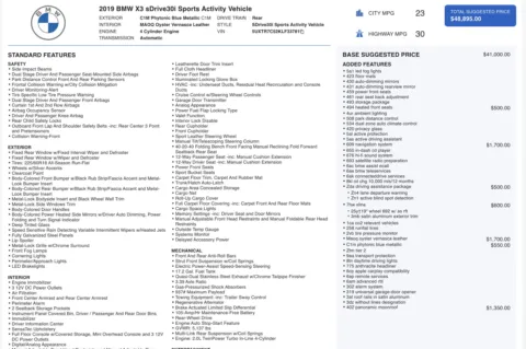 Photos of 2019 BMW X3 sDrive30i for sale in Jacksonville, FL at Auto Boutique Florida