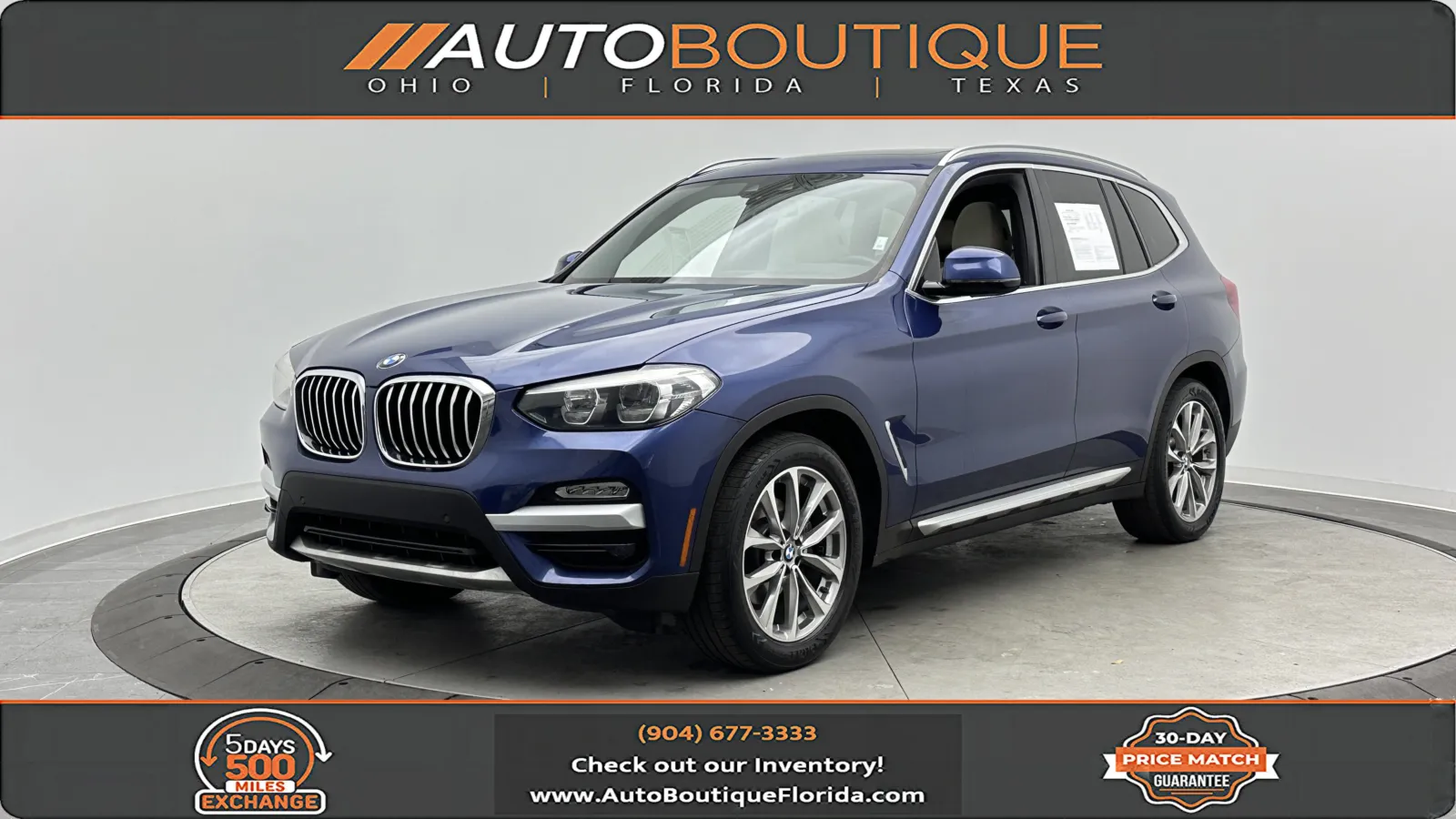2019 BMW X3 sDrive30i's photo