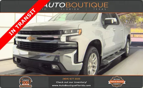 Silver 2021 Chevrolet Silverado 1500 LT for sale in Jacksonville, FL