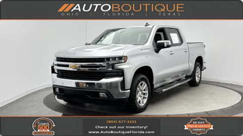 Silver 2021 Chevrolet Silverado 1500 LT for sale in Jacksonville, FL
