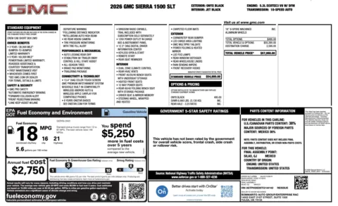 More photos of 2026 GMC Sierra 1500 SLT at Auto Boutique Florida, FL