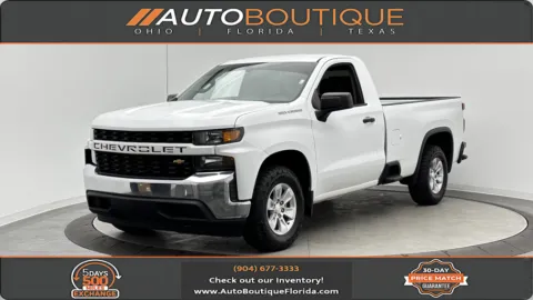 White 2021 Chevrolet Silverado 1500 Work Truck for sale in Jacksonville, FL