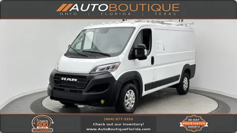 White 2025 Ram ProMaster Cargo Van SLT+ for sale in Jacksonville, FL