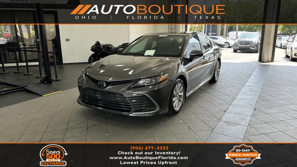 Used 2021 Toyota Camry LE for sale in Jacksonville, FL at Auto Boutique ...