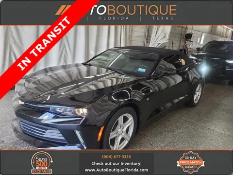 Black 2017 Chevrolet Camaro 1LT for sale in Jacksonville, FL