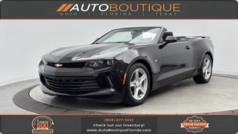 Black 2017 Chevrolet Camaro 1LT for sale in Jacksonville, FL