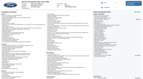 More photos of 2025 Ford Expedition Max Active at Auto Boutique Florida, FL