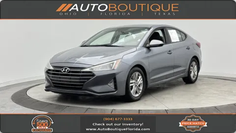 Gray 2019 Hyundai Elantra SEL for sale in Jacksonville, FL